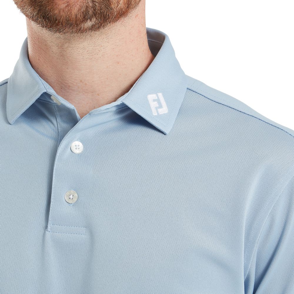 FootjoyEssentials Stretch Pique Solid Golf Polo Shirt 2026 - 39341 - Image 3