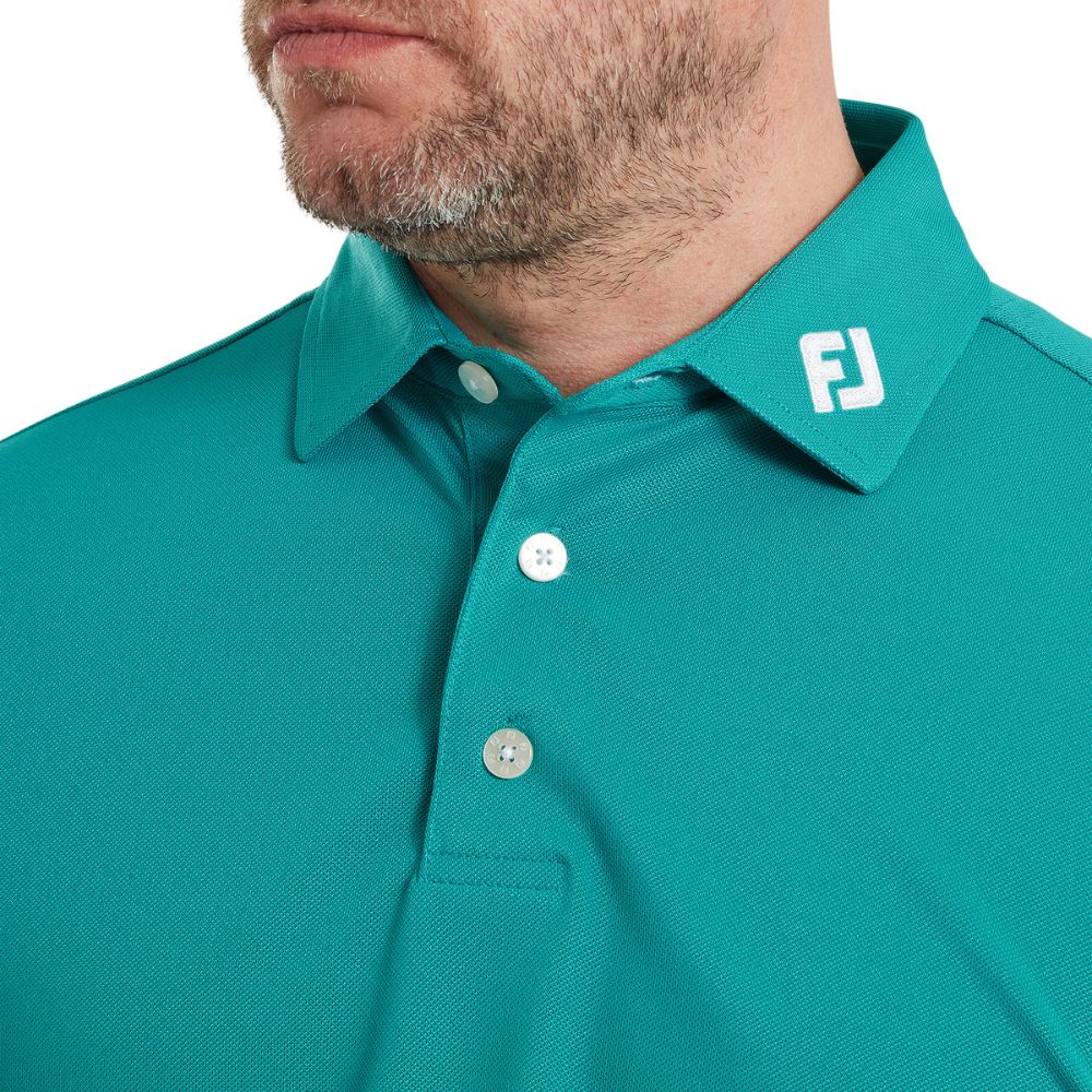 FootJoy Essentials Stretch Pique Solid Golf Polo Shirt 2026 - 39342 - Image 3