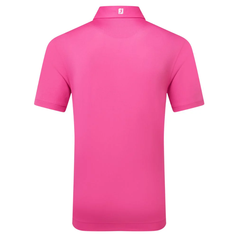 FootJoy Essentials Stretch Pique Solid Golf Polo Shirt - 81673 - Image 2