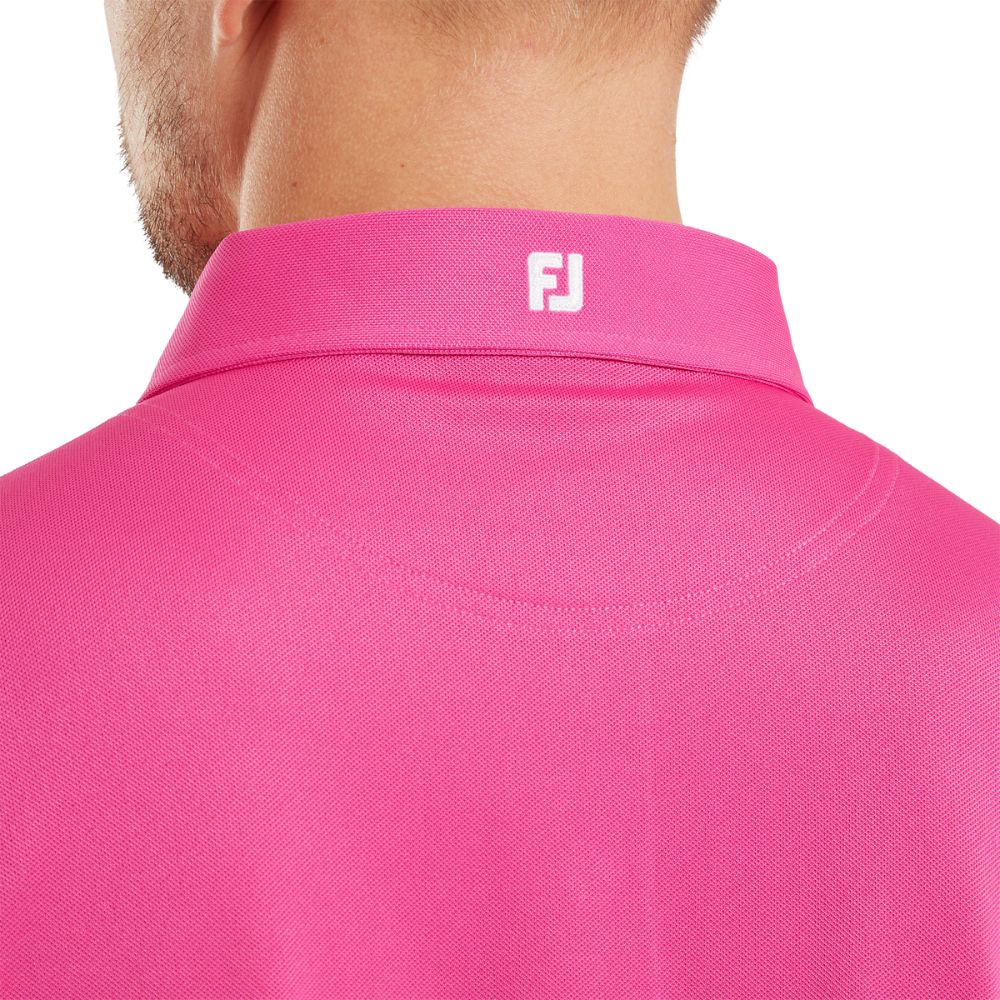 FootJoy Essentials Stretch Pique Solid Golf Polo Shirt - 81673 - Image 5