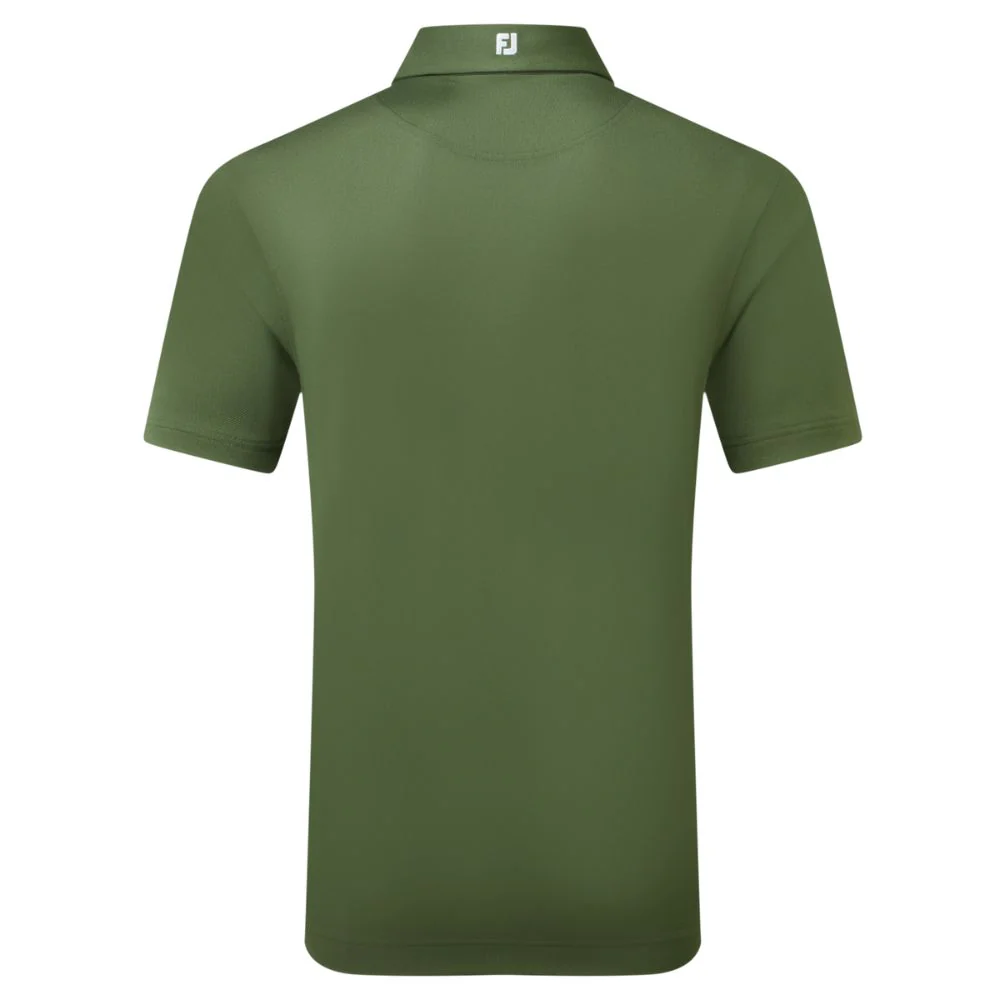 FootJoy Essentials Stretch Pique Solid Golf Polo Shirt - 84455 - Image 2