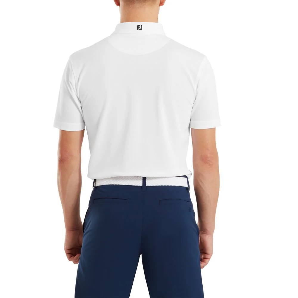 FootJoy Essentials Stretch Pique Solid Golf Polo Shirt - 91823 - Image 4