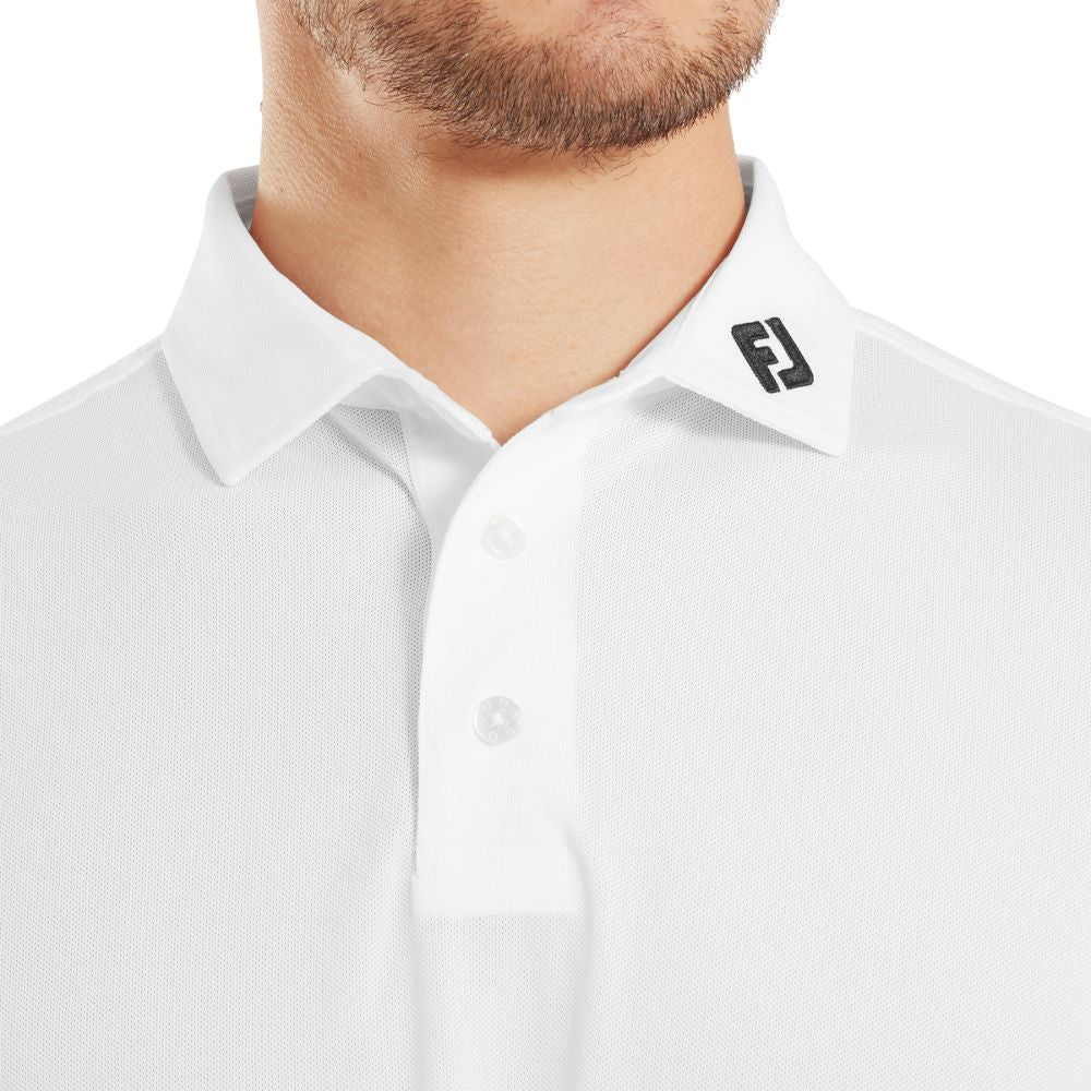 FootJoy Essentials Stretch Pique Solid Golf Polo Shirt - 91823 - Image 5