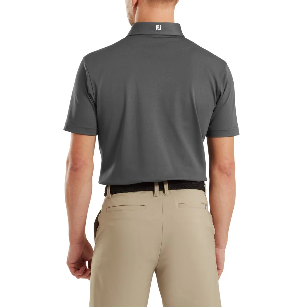 FootJoy Essentials Stretch Pique Solid Golf Polo Shirt - 92420 - Image 4