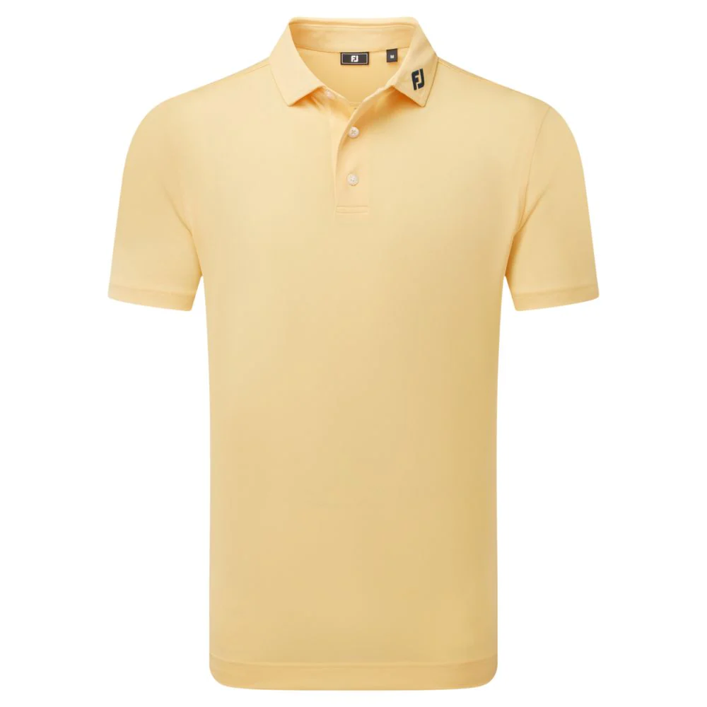 FootJoy Essentials Stretch Pique Solid Golf Polo Shirt - 91839