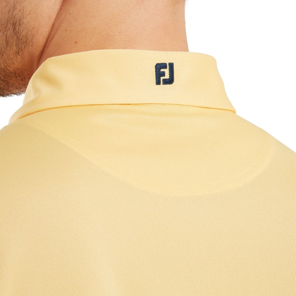 FootJoy Essentials Stretch Pique Solid Golf Polo Shirt - 91839 - Image 5