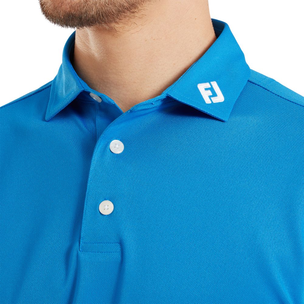 FootJoy Essentials Stretch Pique Solid Golf Polo Shirt - 91817 - Image 5