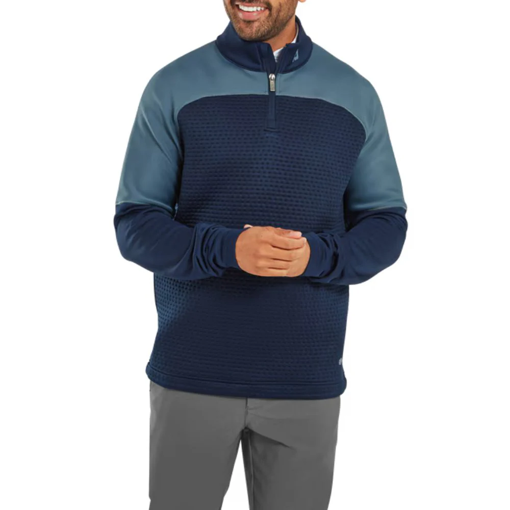 FootJoy ThermoSeries Jacquard Golf Pullover - 38486 - Image 4