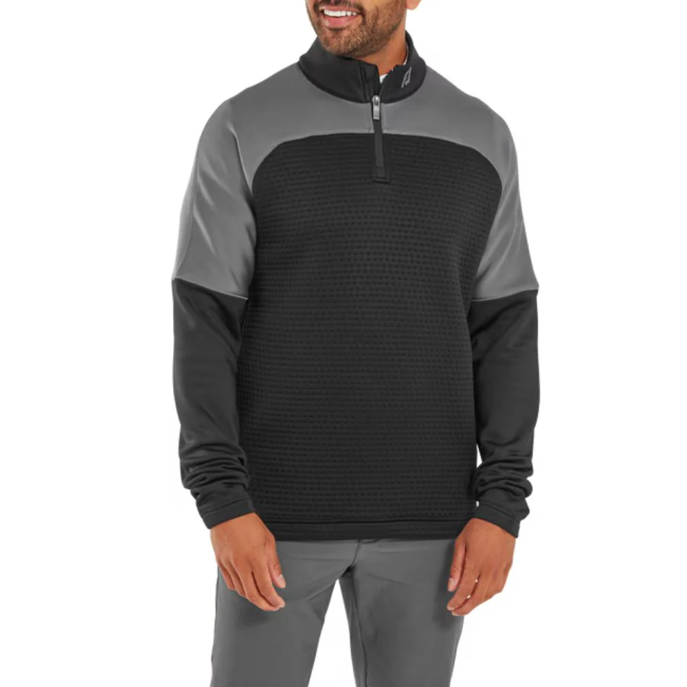 FootJoy ThermoSeries Jacquard Golf Pullover - 38487 - Image 3