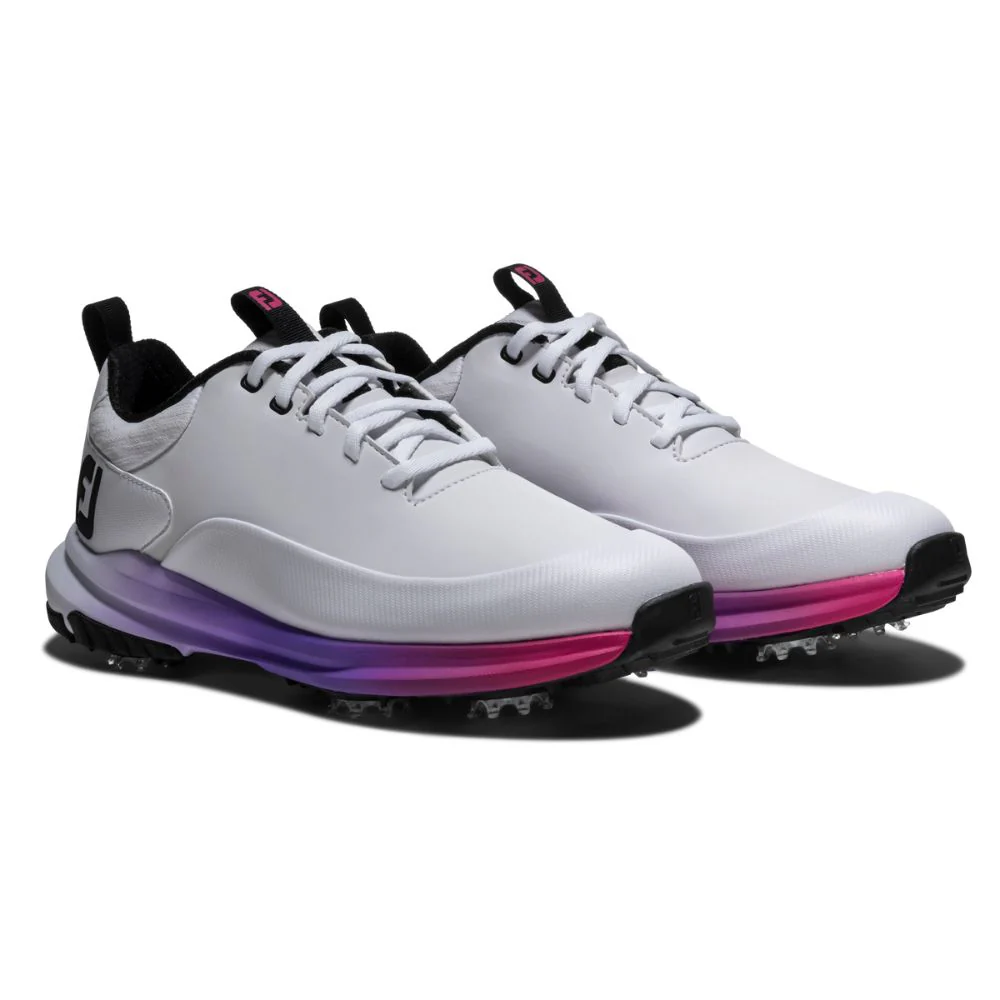 FootJoy Tour Rival Ladies Spiked Golf Shoes - Wide Fit - 97857 - Image 3