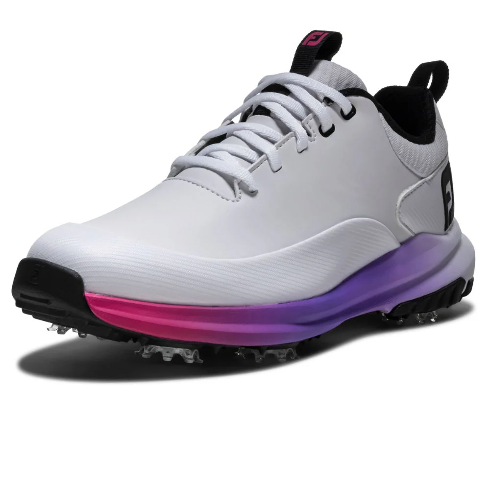 FootJoy Tour Rival Ladies Spiked Golf Shoes - Wide Fit - 97857 - Image 4