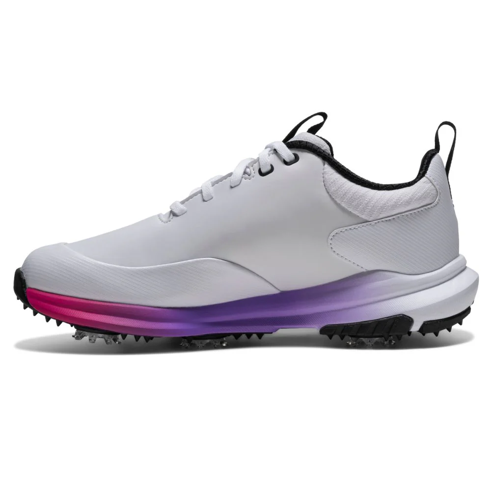 FootJoy Tour Rival Ladies Spiked Golf Shoes - Wide Fit - 97857 - Image 5