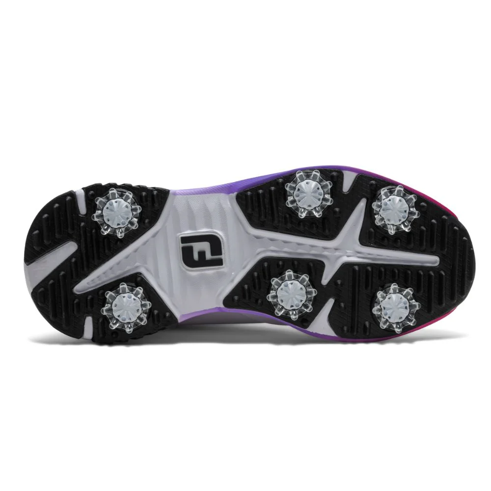 FootJoy Tour Rival Ladies Spiked Golf Shoes - Wide Fit - 97857 - Image 7