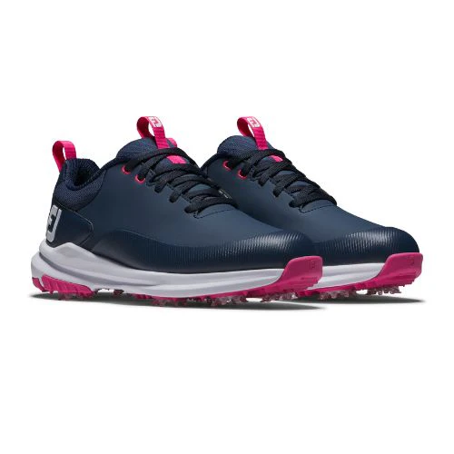 FootJoy Tour Rival Ladies Spiked Golf Shoes - Wide Fit - 97855 - Image 4