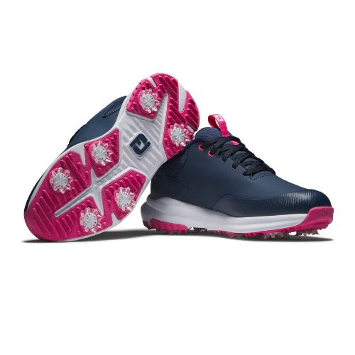FootJoy Tour Rival Ladies Spiked Golf Shoes - Wide Fit - 97855 - Image 5