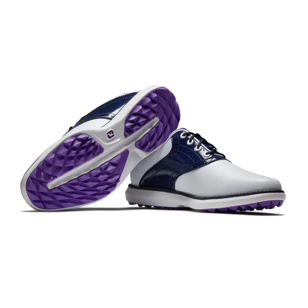 Footjoy Traditions Ladies Spikeless Golf Shoes 97926 - Image 4