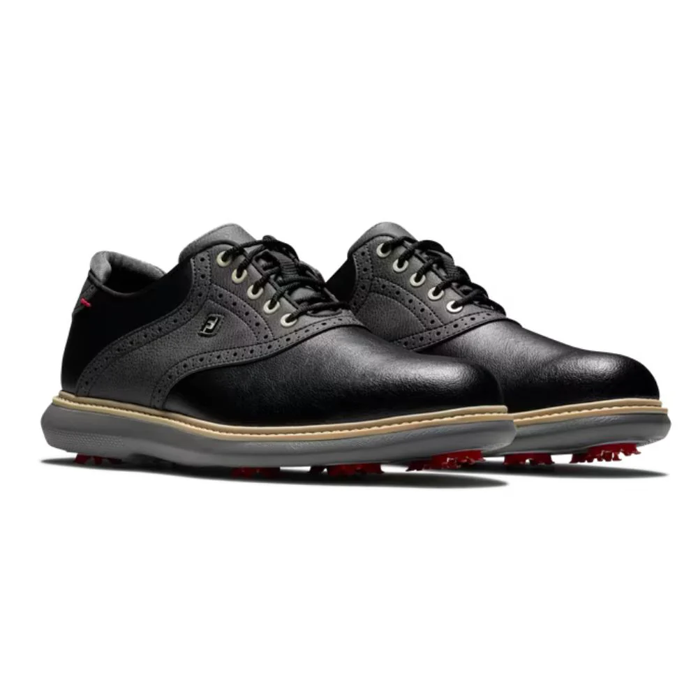 FootJoy Traditions Men's Spiked Golf Shoes - 57904 - Image 4