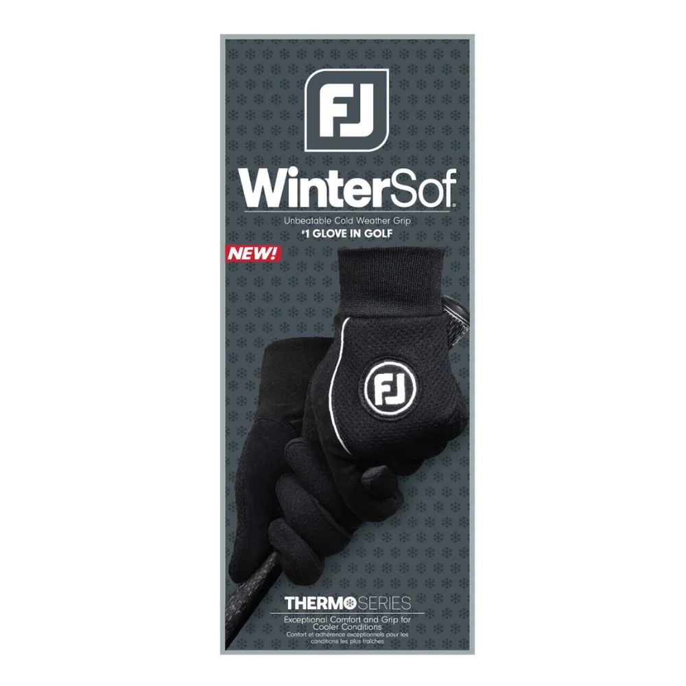 FootJoy WinterSof Men's Thermal Winter Golf Gloves - Pairs - 66967E - Image 3