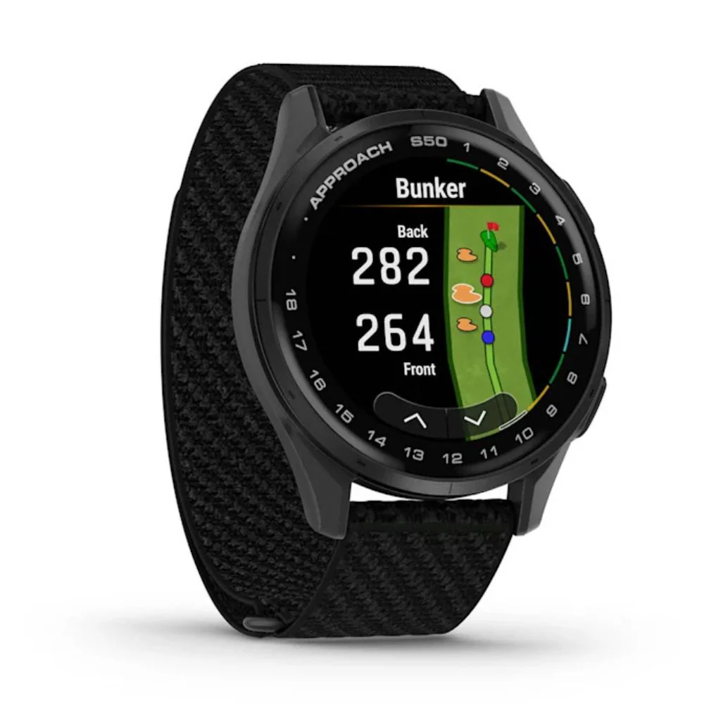 Garmin Approach S50 GPS Golf Watch - Black
