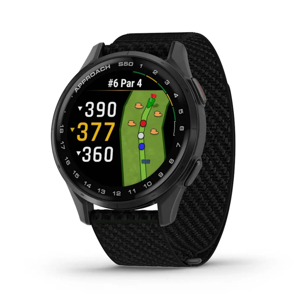 Garmin Approach S50 GPS Golf Watch - Black - Image 3