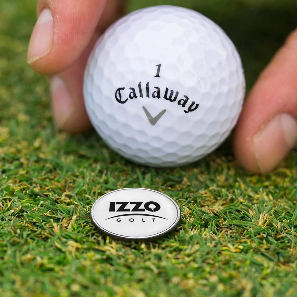 IZZO GOLF METAL DIVOT TOOL PiTCHFORK BLACK - Image 3