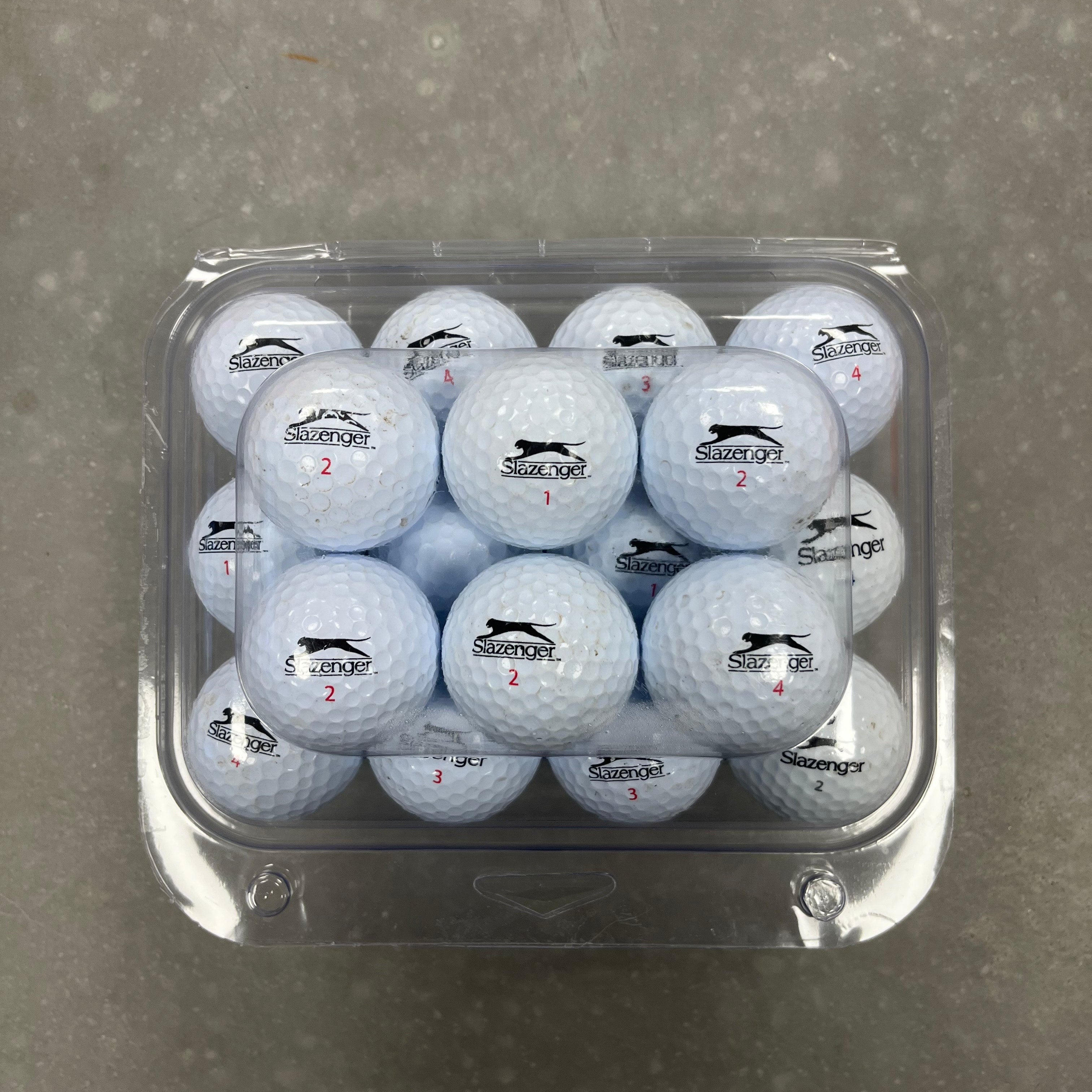 Slazenger Grade C Recycled Golf Balls - 24 Pack - Image 3