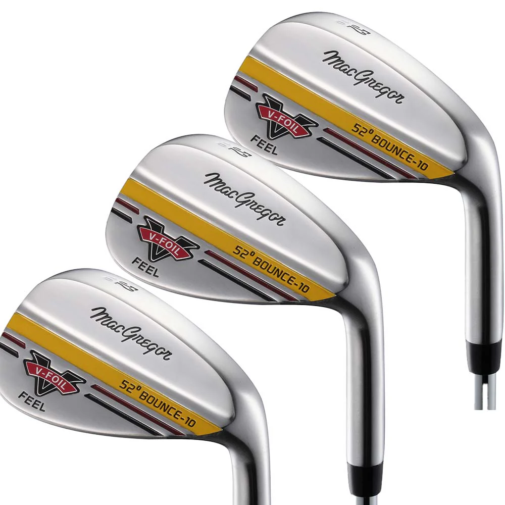 MacGregor Golf V Foil Chrome Wedge - Set of 3 Wedges