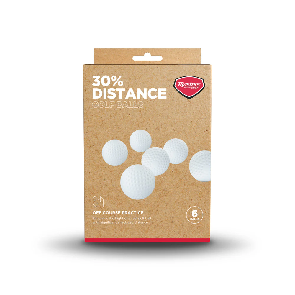 Masters Golf 30% Distance Golf Practice Balls 12 Pack - Image 2