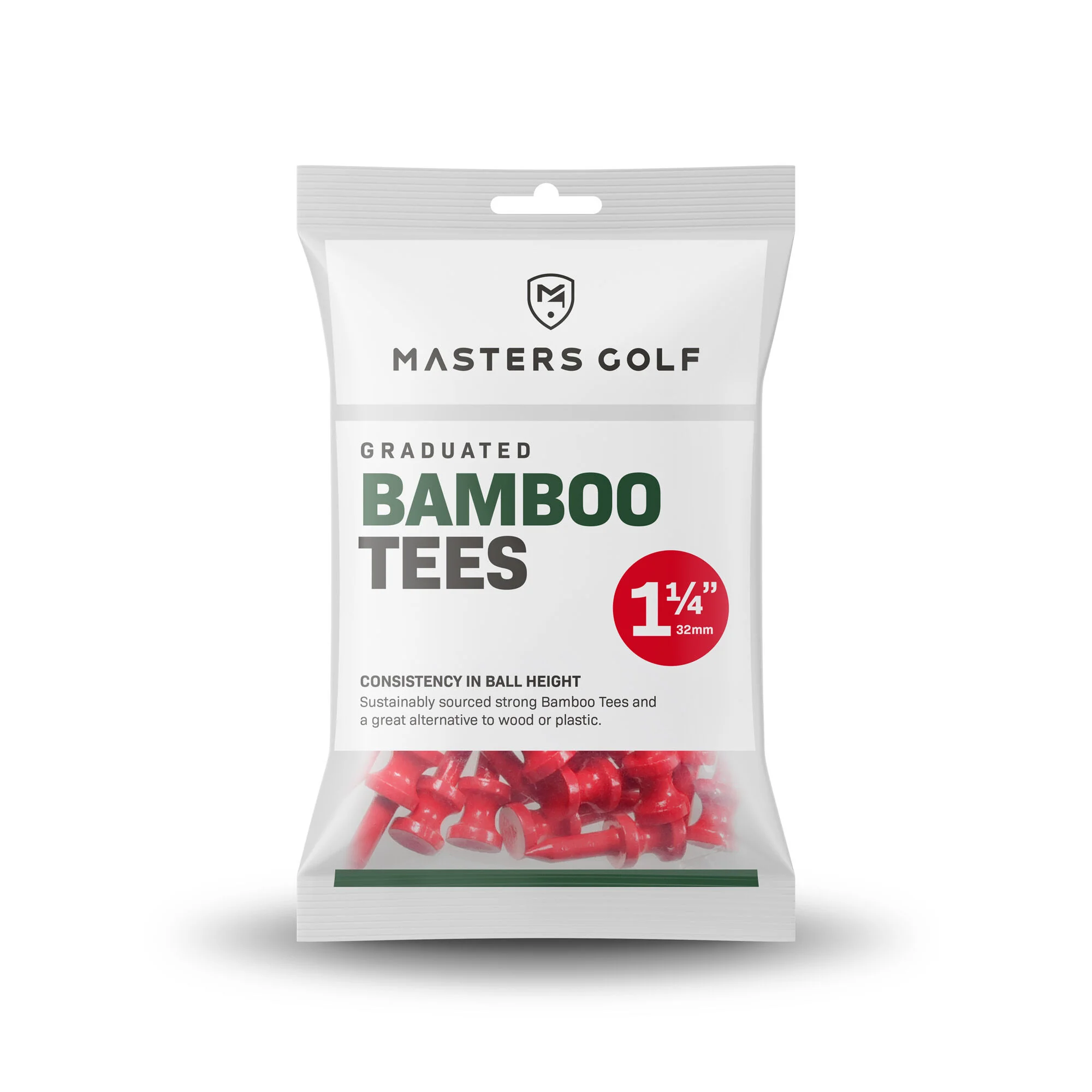 Masters Golf Bamboo Graduated Castle Tees - Image 6