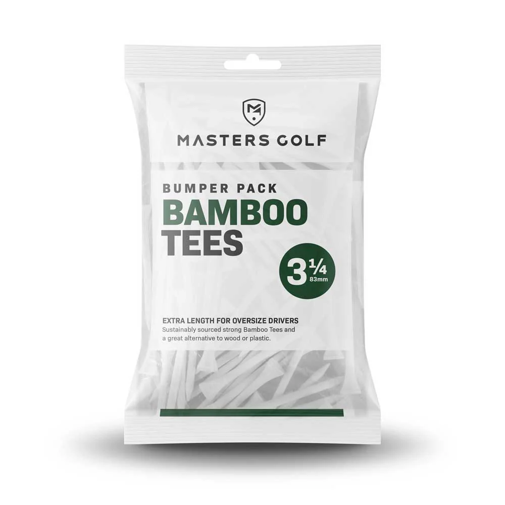 Masters Golf Bamboo Standard White Tees Bumper Pack - Image 4