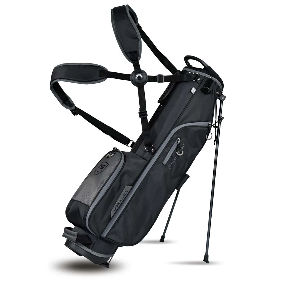 Masters SL 650 Velo 6.5" Top Golf Stand Bag - Black / Grey
