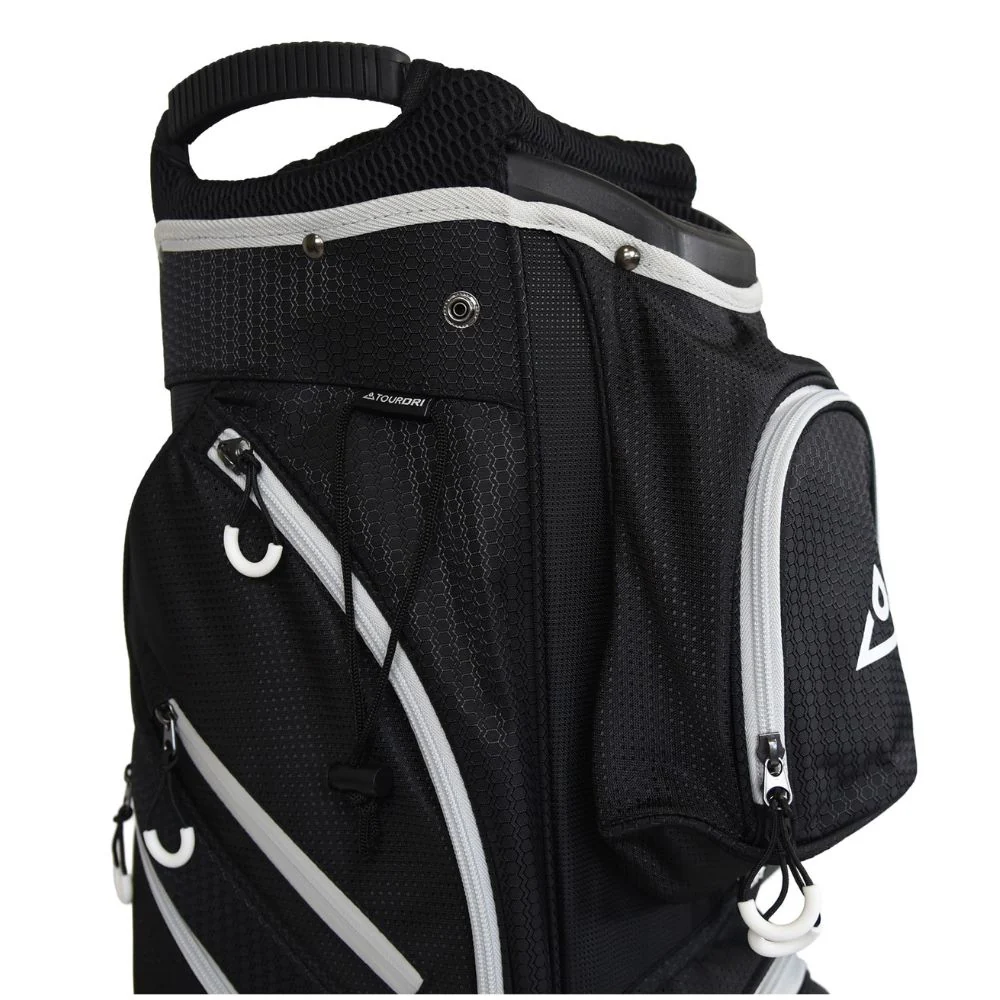 Masters TourDri Water Resistant Golf Cart Bag - Black / Grey - Image 7