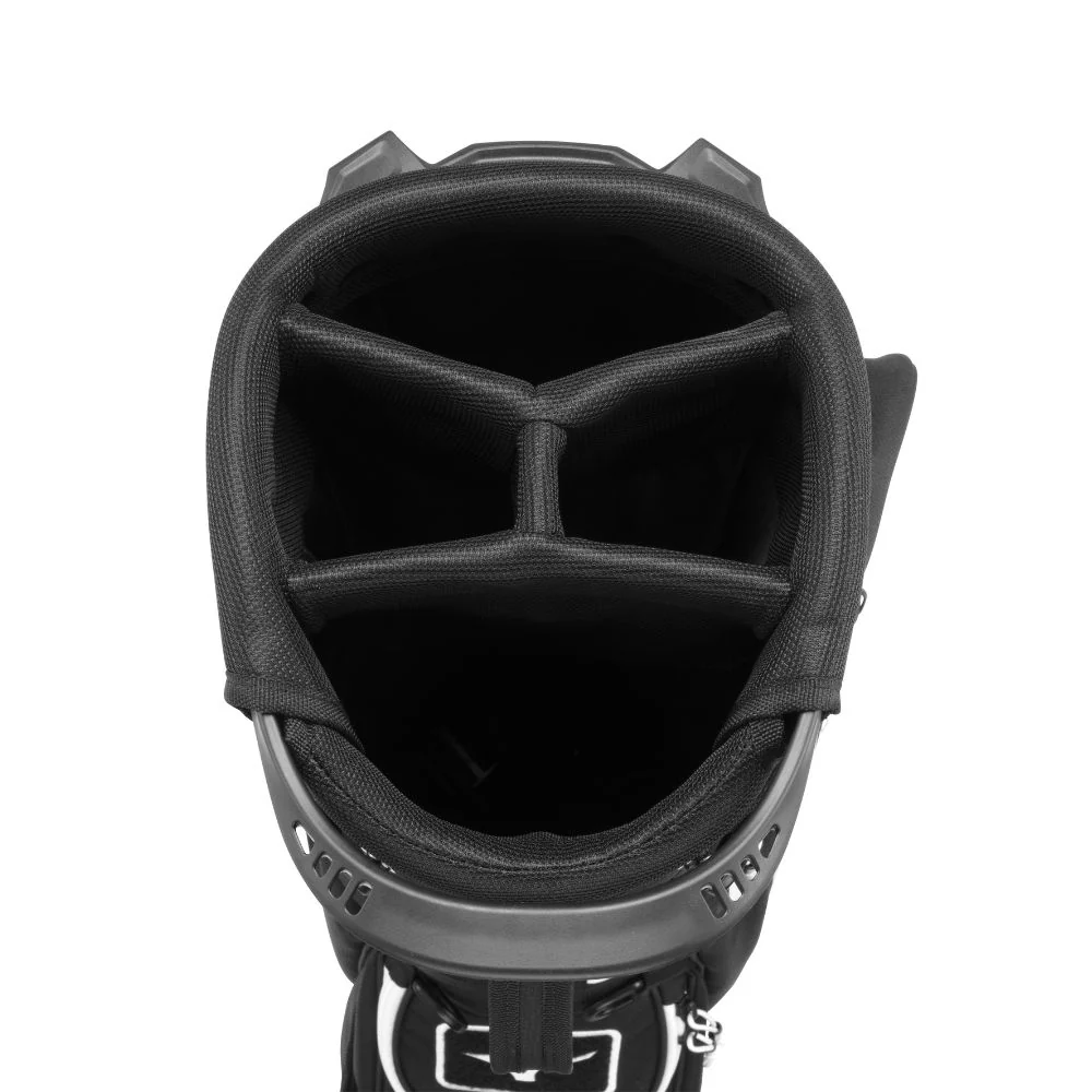 Mizuno BR-D3 25 Stand Bag - Black White - Image 4