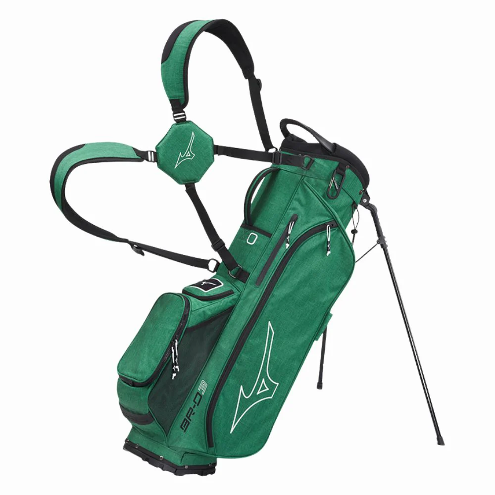 Mizuno BR-D3 25 Stand Bag - Heathered Green