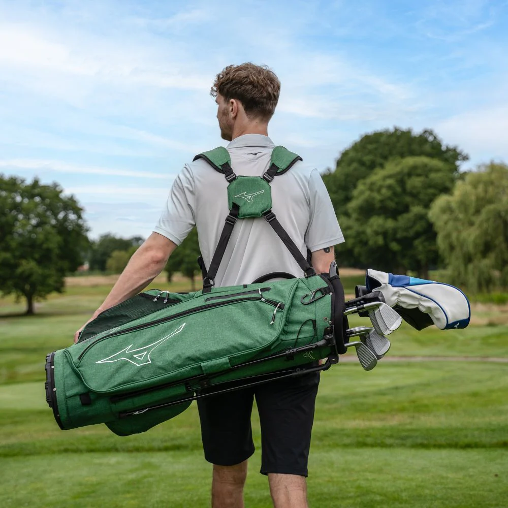 Mizuno BR-D3 25 Stand Bag - Heathered Green - Image 6