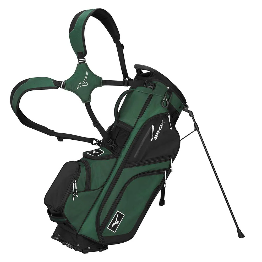 Mizuno BR-DX 25 Hybrid Stand Bag - Jungle Green