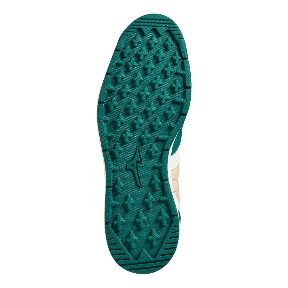 Mizuno City Wind Spikeless Golf Shoe - Alpine Green / Pale Khaki / Snow White - Image 4