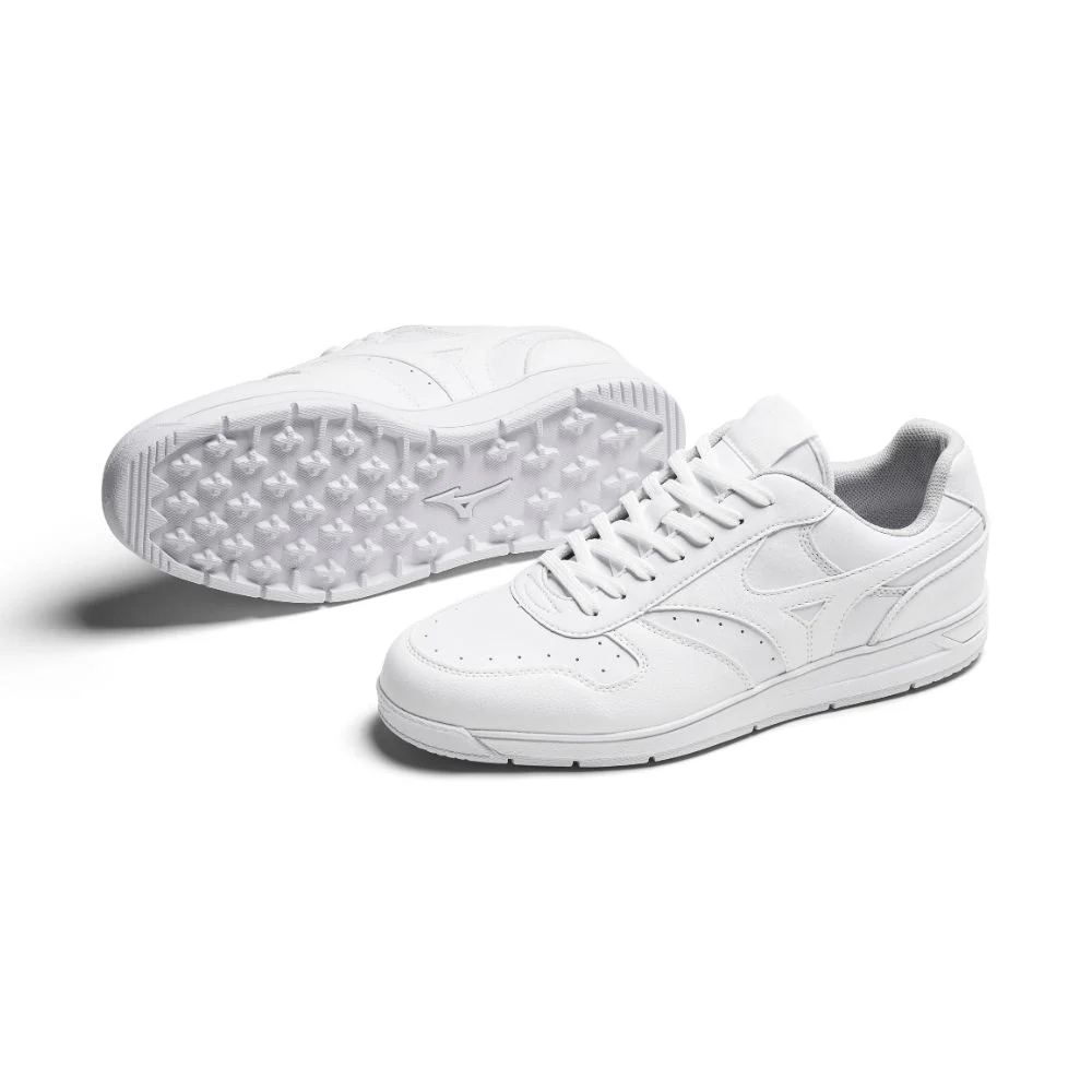Mizuno City Wind Spikeless Golf Shoe - White - Image 2