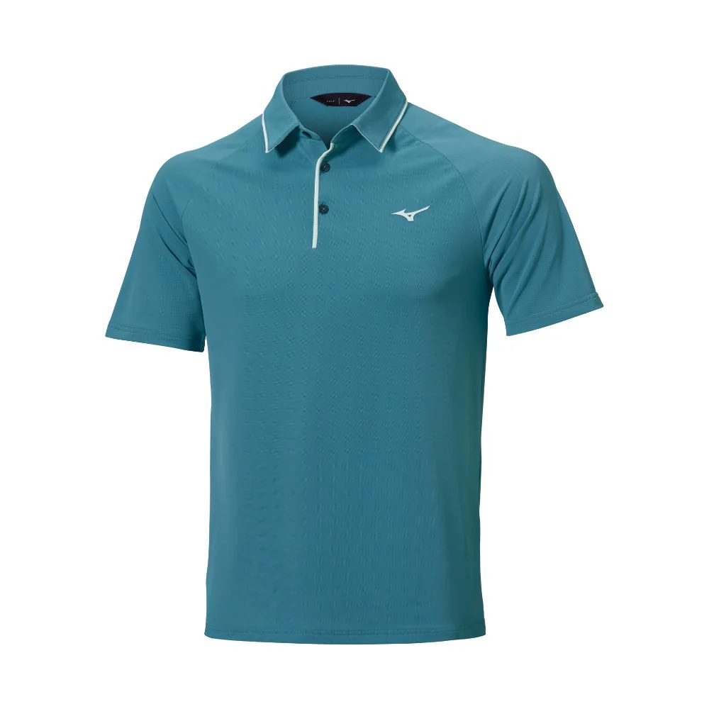 Mizuno Classic Piqué Short Sleeve Golf Polo Shirt 2026 - Larkspur