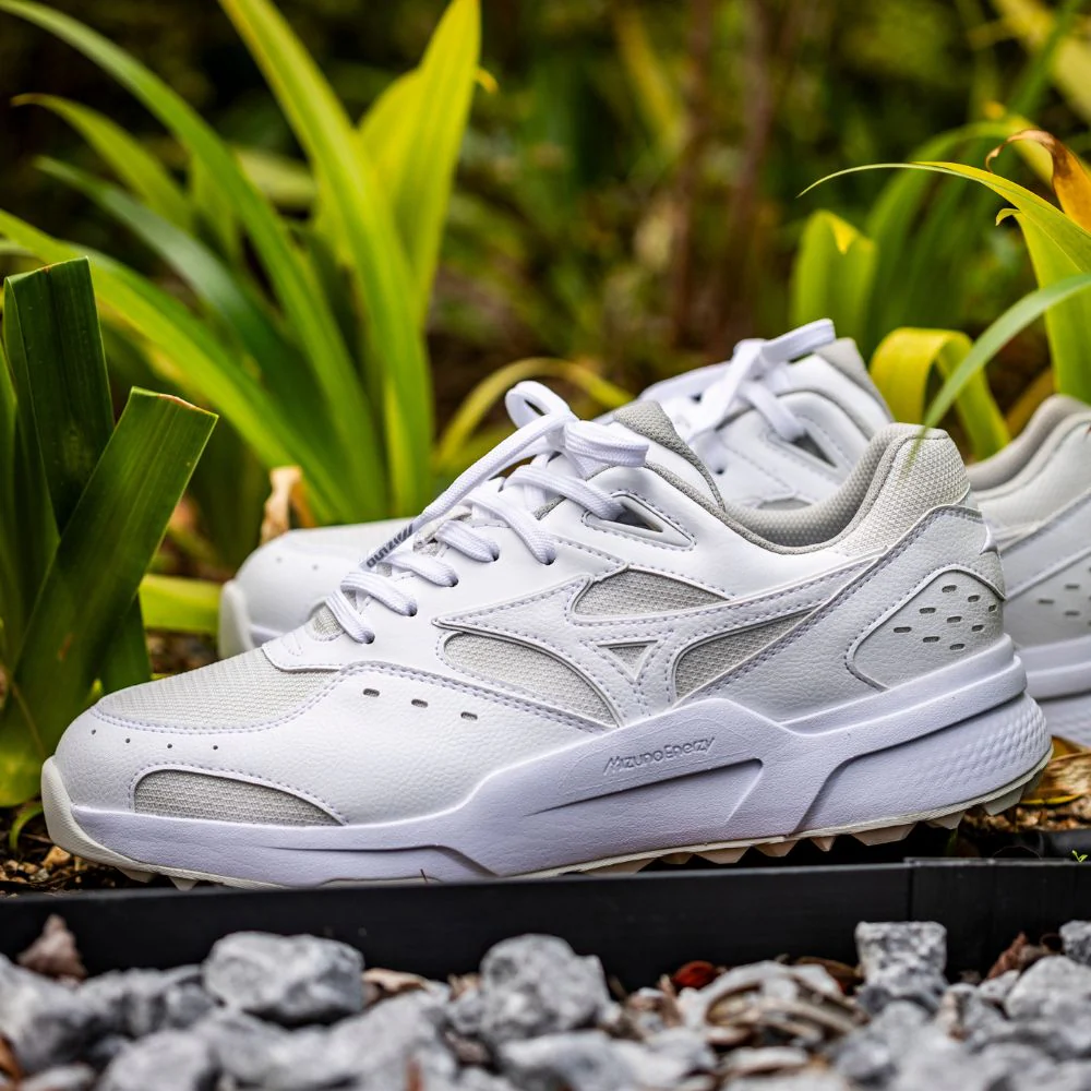 Mizuno Contender Spikeless Golf Shoe - White - Image 5