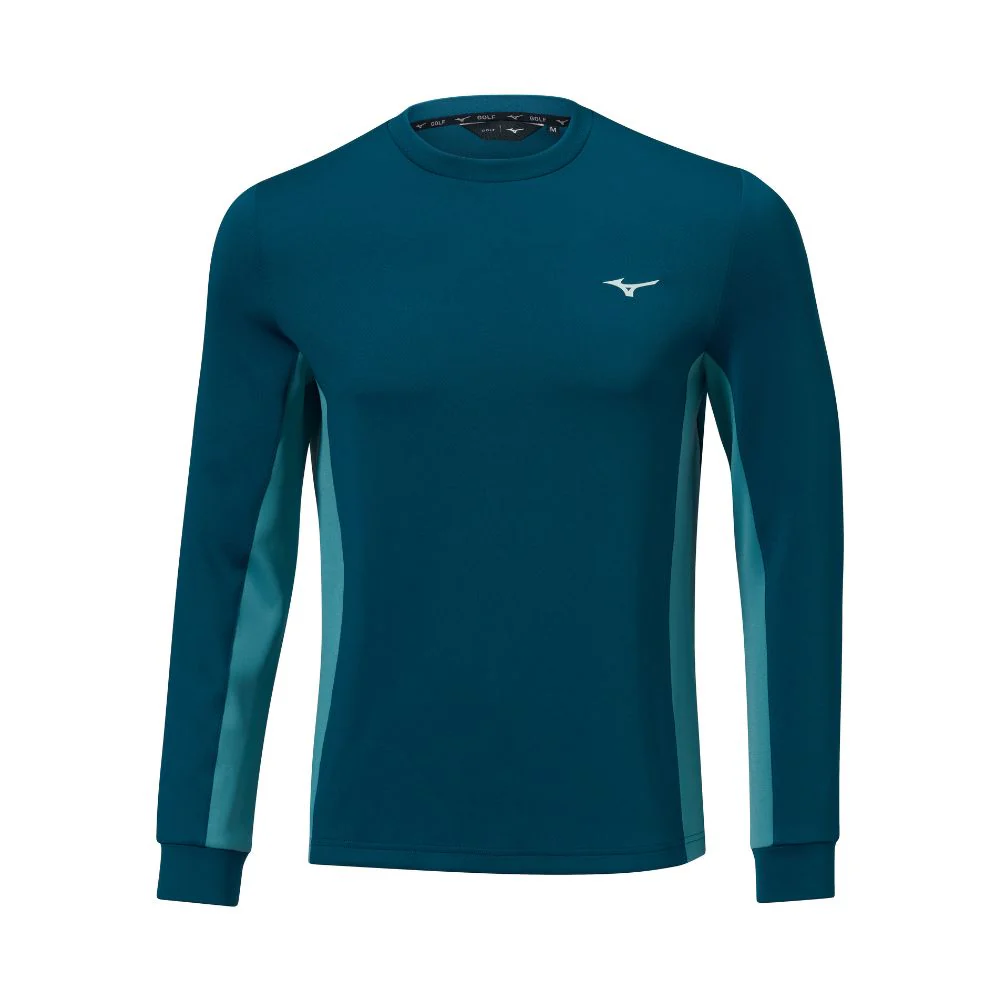 Mizuno G-Style Long Sleeve Golf Crew Neck 2.0 2026 - Sailor Blue