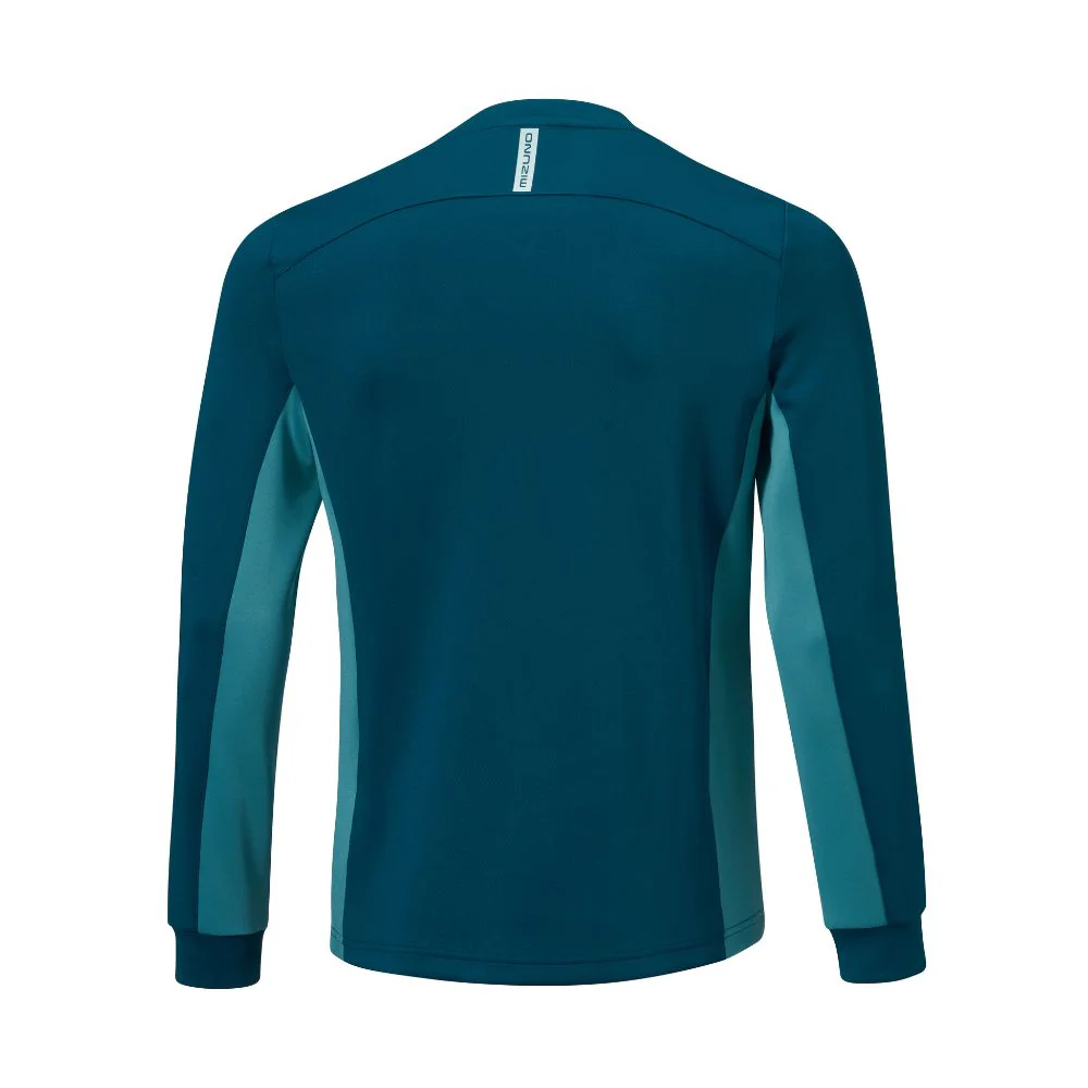 Mizuno G-Style Long Sleeve Golf Crew Neck 2.0 2026 - Sailor Blue - Image 2
