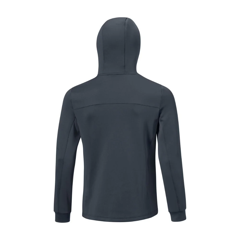 Mizuno G-style Long Sleeve Golf Hoodie 2.0 2026 - Lava Smoke - Image 2