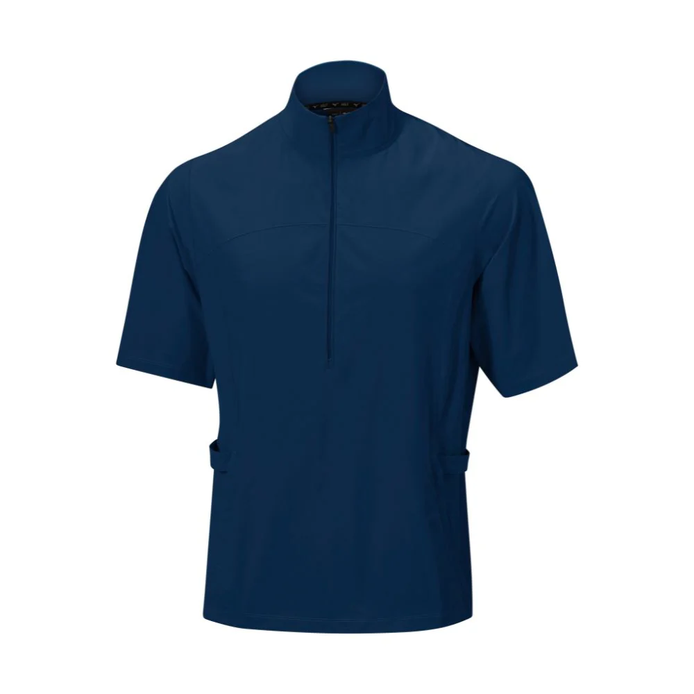 Mizuno Motion Half Zip Waterrepellent Light Wind Golf Top 2026 - Estate Blue