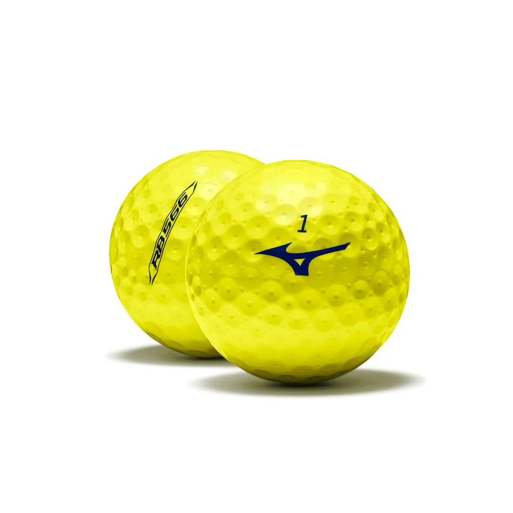 Mizuno RB 566 Golf Balls - Yellow - Image 3