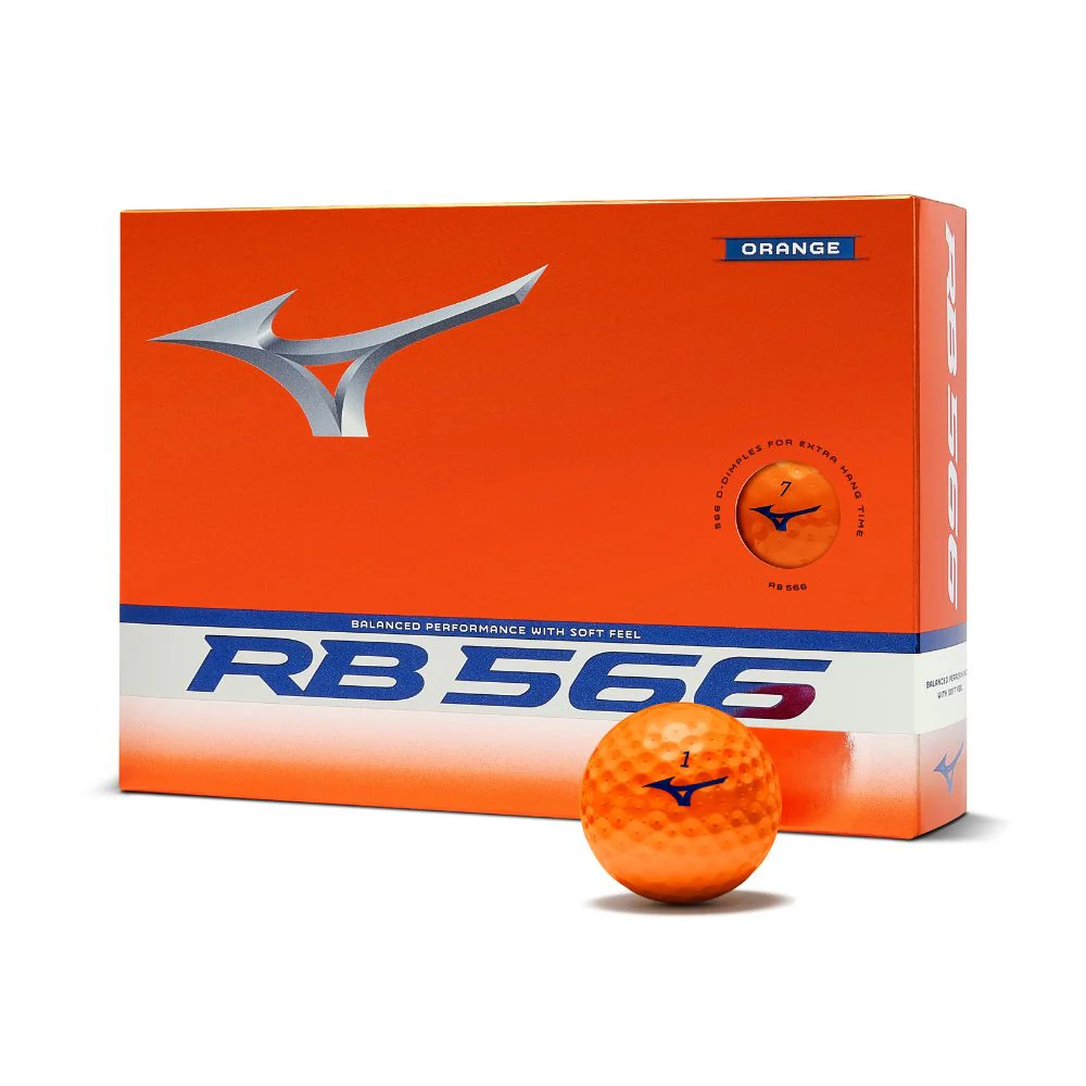 Mizuno RB 566 Golf Balls - Orange