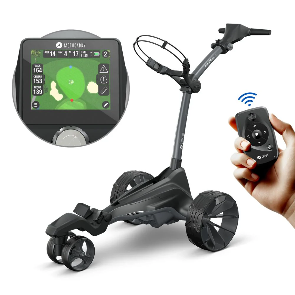 Motocaddy M7 GPS Remote Control Ultra Lithium Electric Golf Trolley 2026 + FREE GIFT - Image 2
