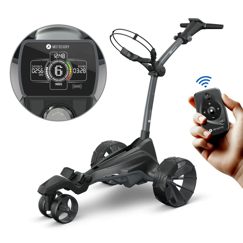 Motocaddy M7 Remote Control Ultra Lithium Electric Golf Trolley 2026 + FREE GIFT - Image 2