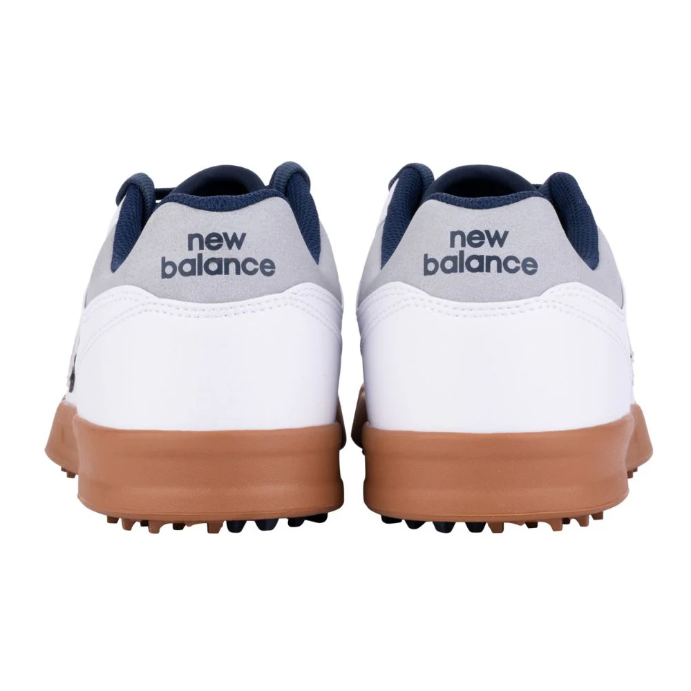 New Balance 480 SL Mens Spikeless Golf Shoes 2025 - White / Brown - Image 5
