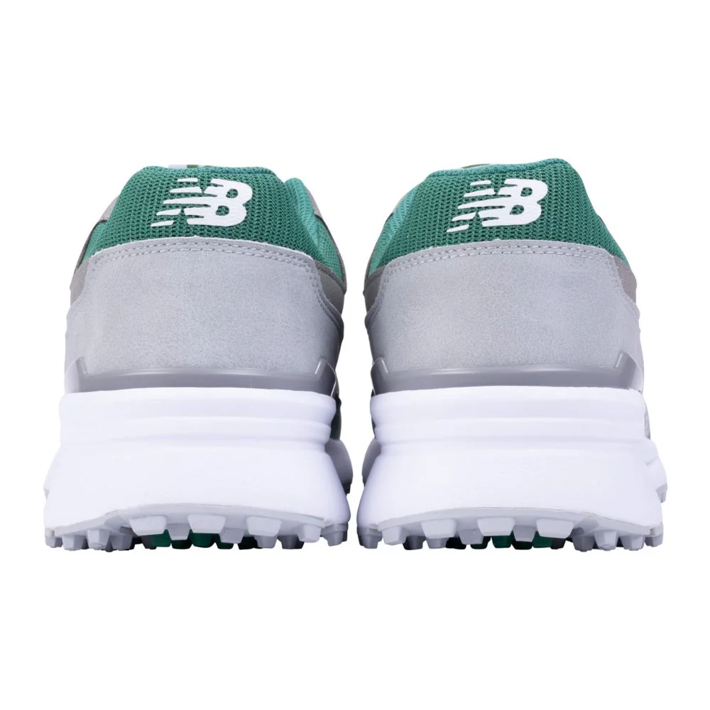 New Balance 997 SL Mens Spikeless Golf Shoes 2025 - White / Green / Grey - Image 5